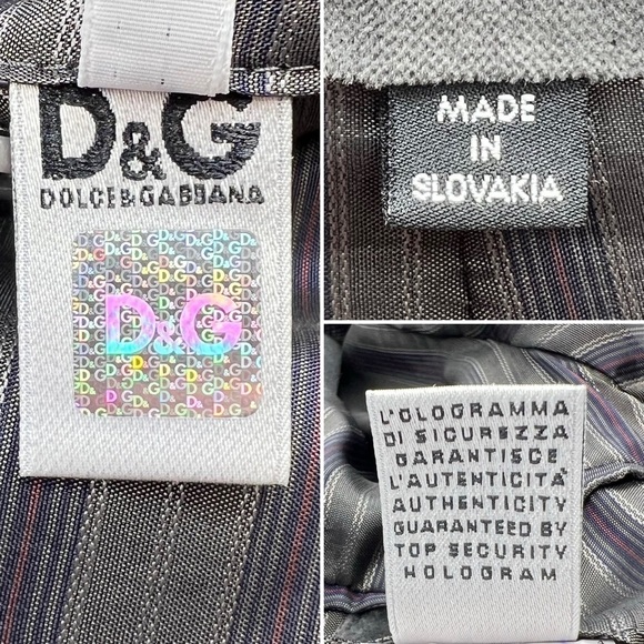 Dolce & Gabbana Gray Velvet Blazer Men’s Euro Size 50 = US 40 Sports Jacket Coat - Picture 11 of 15